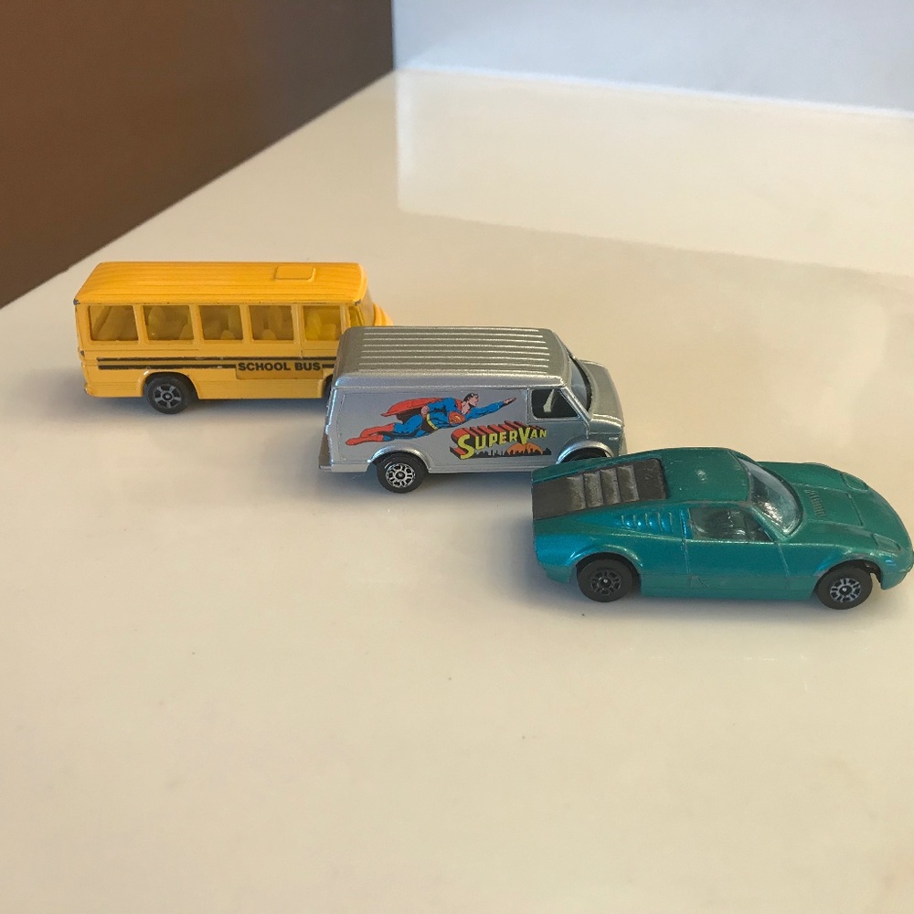 3 vintage Corgi Juniors cars